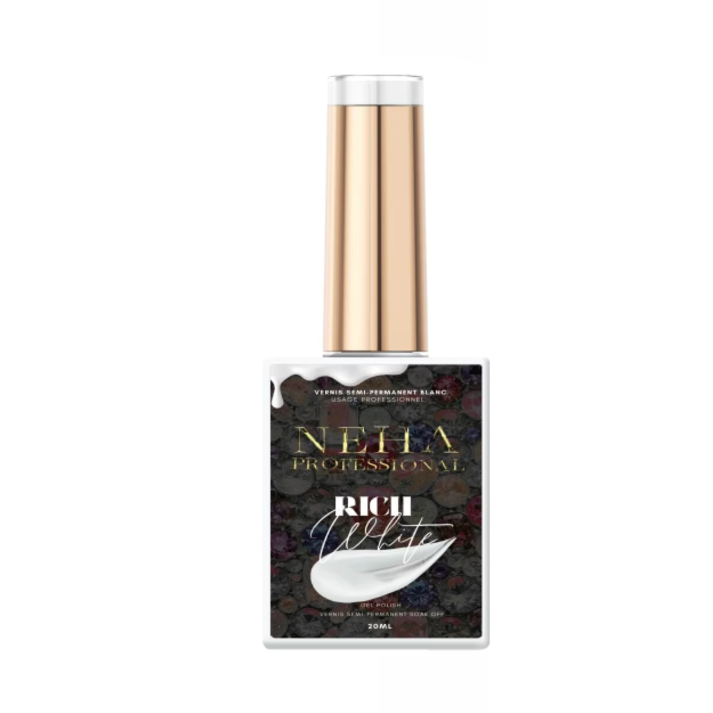Rich white : gel polish 20ML